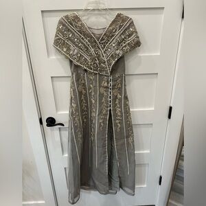 Maria Basit Malik, Pakistan Embellished Luxury Dress Size Small